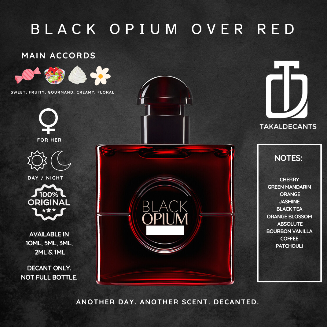 Black Opium Over Red