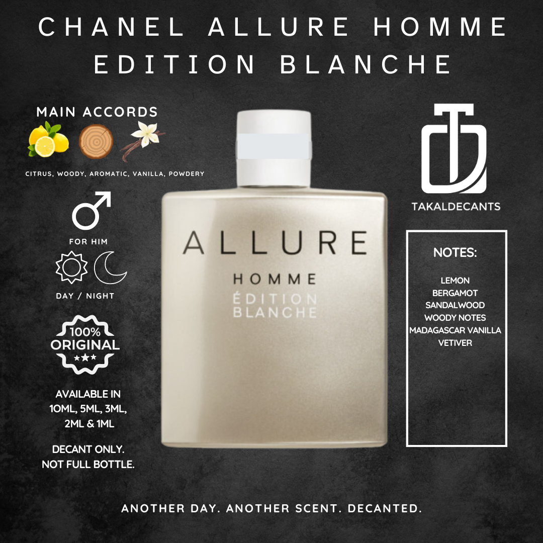 Allure Homme Edition Blanche – TakalDecants