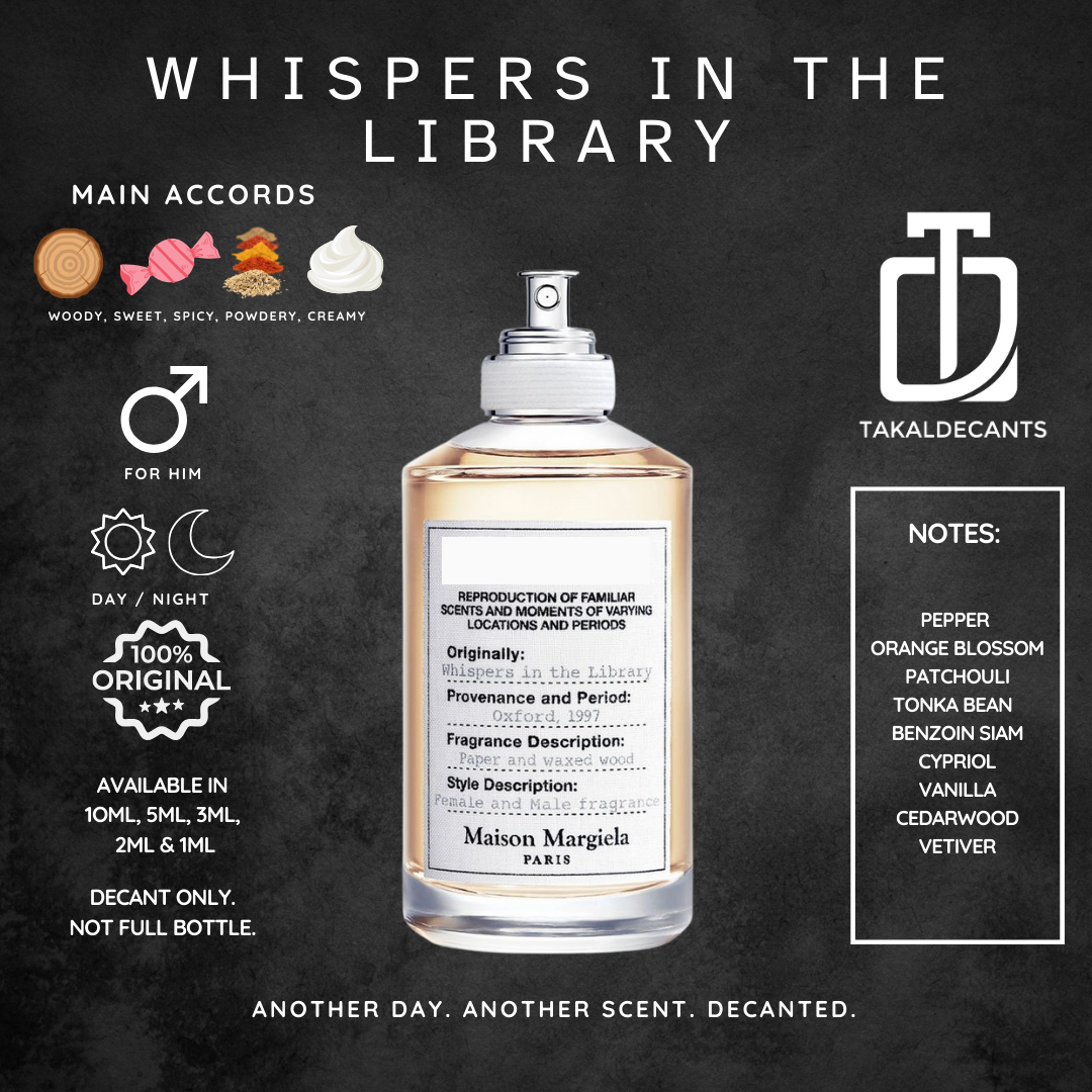 Whispers in the Library – TakalDecants