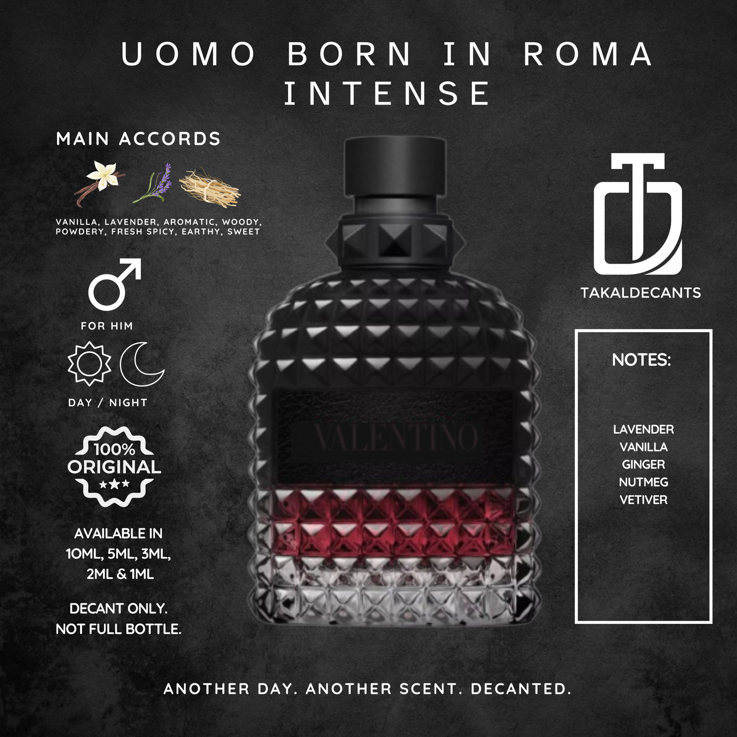 Uomo Born In Roma Intense