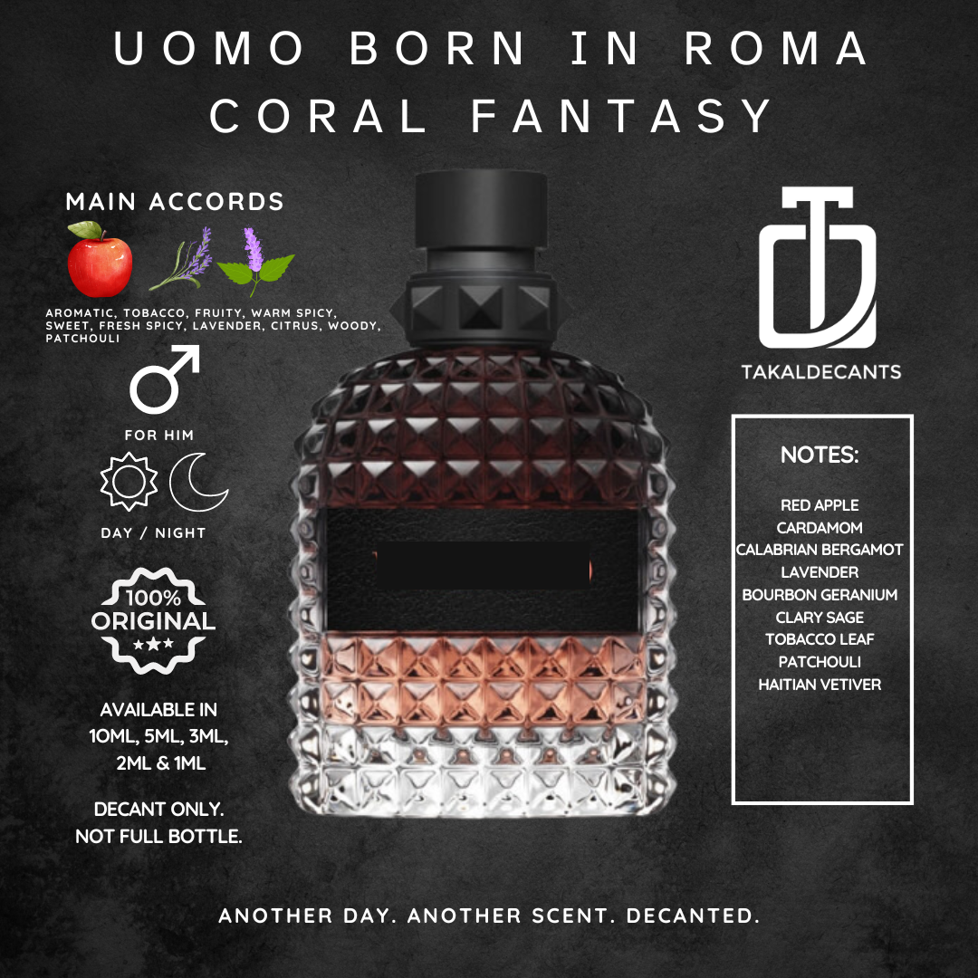 Uomo Born In Roma Coral Fantasy