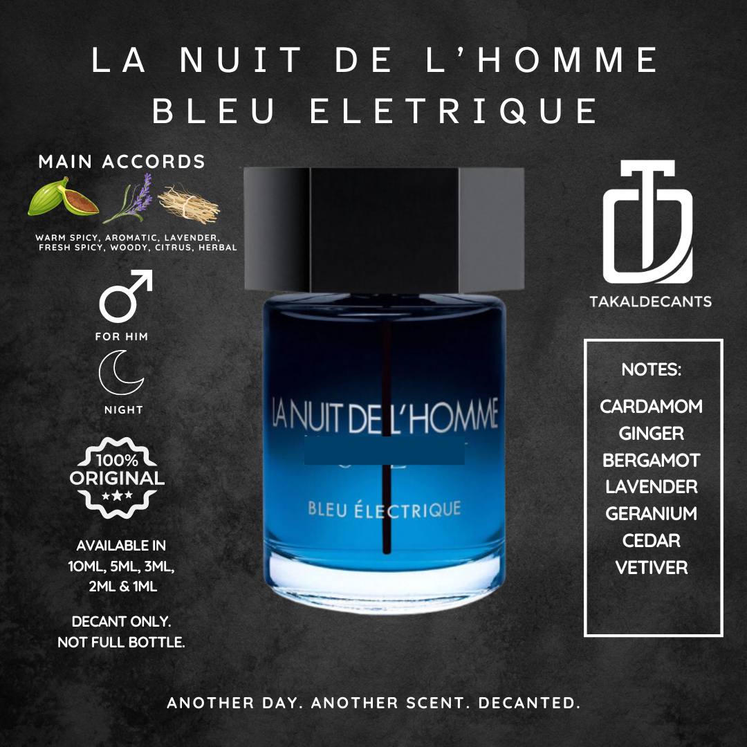 La Nuit De L'Homme Bleu Electrique