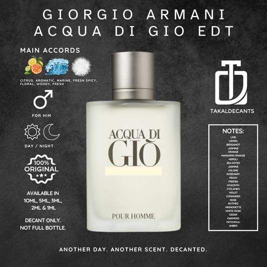 Acqua di Gio EDT