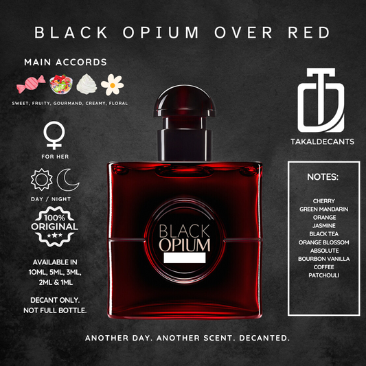 Black Opium Over Red