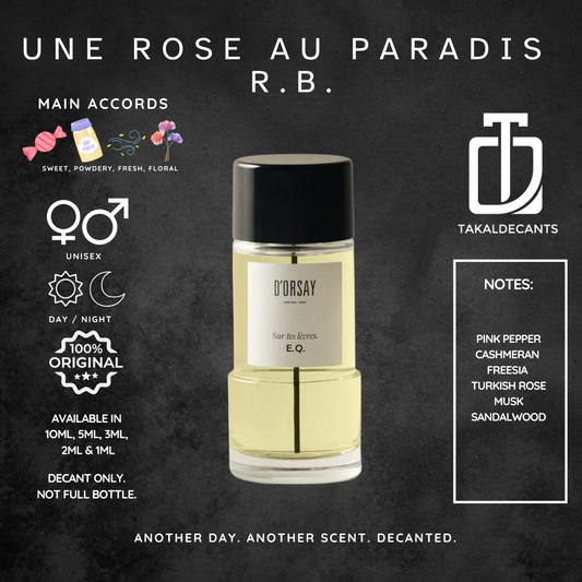 Une rose au paradis R.B.
