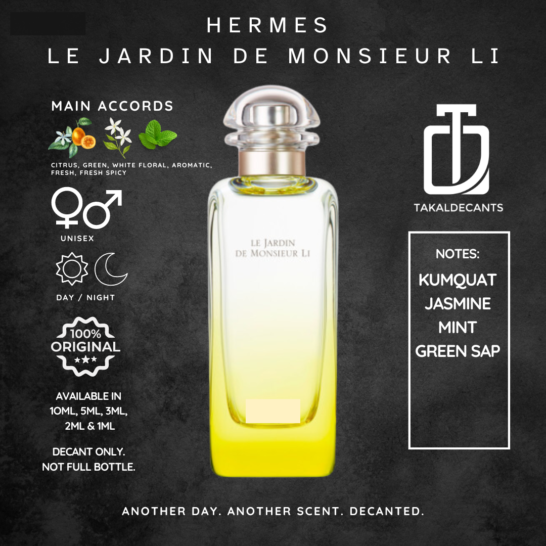 Le Jardin de Monsieur Li – TakalDecants