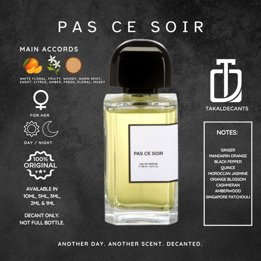 Pas Ce Soir EDP
