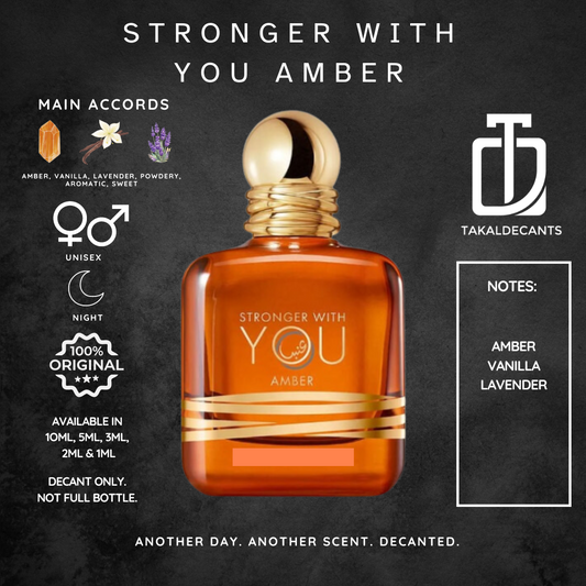 Stronger With You Amber