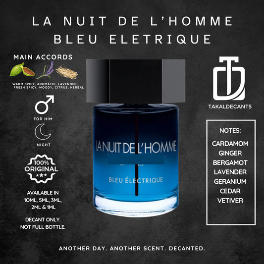 La Nuit De L'Homme Bleu Electrique